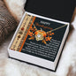 Happy Thanksgiving | Discover Who I Really Am | Love Knot Necklace (Yellow & White Gold Variants)