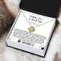 I'm Sorry I Hurt You | You Didn't Deserve | Love Knot Necklace
