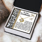 To My Soulmate | I Make This Promise | Love Knot Necklace