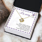 I'm Sorry | I Wish I Could Take It Back | Love Knot Necklace