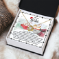 To My Bestie | My North Star | Love Knot Necklace (Yellow & White Gold Variants)