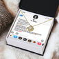 I'm Sorry | My Heart Is Completely Broken | Love Knot Necklace
