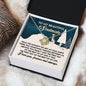 To My Beautiful Soulmate | Between Us | Love Knot Necklace (Yellow & White Gold Variants)