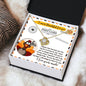 I Am So Thankful For You | The Beat Of My Heart | Love Knot Necklace (Yellow & White Gold Variants)