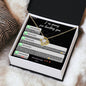 I'm Sorry | I Can't Imagine My Life Without You | Love Knot Necklace