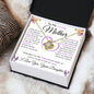 To My Loving Mother | Love Knot Necklace | Love Your Daughter - The Sweetest Gift