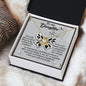 To My Daughter | To See Your Beauty | Love Knot Necklace