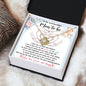 Mama To Be | You Chose Me | Love Knot Necklace