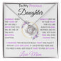To My Precious Daughter | Love Knot Necklace | Love Mom