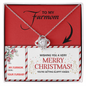 To My Furmom | Sloppy Kisses | Love Knot Necklace (Yellow & White Gold Variants)