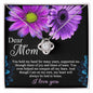 Mom | Held My Hand | Love Knot Necklace