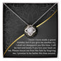 I'm Sorry | Turn Your Back | Love Knot Necklace