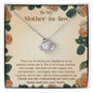 Mother-In-Law | Grateful To You | Love Knot Necklace
