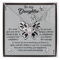 To My Daughter | To See Your Beauty | Love Knot Necklace