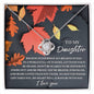 To My Daughter | To Be Different | Love Knot Necklace
