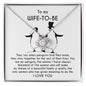 Wife-To-Be | My Penguin | Love Knot Necklace