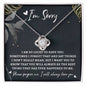 I'm Sorry | The Best Thing | Love Knot Necklace
