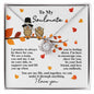 To My Soulmate | Love You Endlessly | Love Knot Necklace