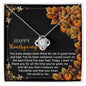 Happy Thanksgiving | Count On | Love Knot Necklace (Yellow & White Gold Variants)