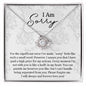 I Am Sorry | Forever Love You | Love Knot Necklace
