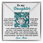 To My Daughter | I May Stumble And Fall | Love Knot Necklace