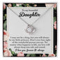 My Beautiful Daughter | My Little Princess | Love Knot Necklace