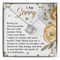 I'm Sorry | Amazing Woman | Love Knot Necklace