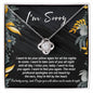 I'm Sorry | I Want To Be Your Pillow | Love Knot Necklace