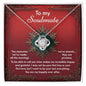 To My Soulmate | The Memories | Love Knot Necklace (Yellow & White Gold Variants)