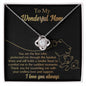 Mom | The Lion | Love Knot Necklace