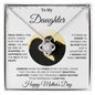 To My Daughter | Happy Mother's Day | Love Knot Necklace