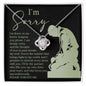 I'm Sorry | On My Knees | Love Knot Necklace