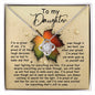 To My Daughter | You Stood Your Ground | Love Knot Necklace