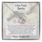 I Am Truly Sorry | What I Said | Love Knot Necklace