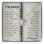 I'm Sorry | What An Idiot | Love Knot Necklace