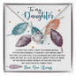 To My Daughter | I Pray You Know | Love Knot Necklace