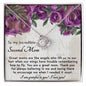 Bonus Mom | Grateful For You | Love Knot Necklace