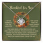 Thankful For You | By My Side | Love Knot Necklace (Yellow & White Gold Variants)