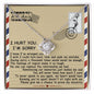 I'm Sorry | Makes Me Sad | Love Knot Necklace