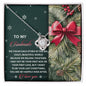 To My Soulmate | Beautiful World | Love Knot Necklace (Yellow & White Gold Variants)
