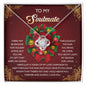 To My Soulmate | Bring Me Cheer | Love Knot Necklace (Yellow & White Gold Variants)
