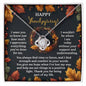 Happy Thanksgiving | Hope When I've Lost My Way | Love Knot Necklace (Yellow & White Gold Variants)
