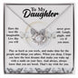 To My Daughter | My Wish | Love Knot Necklace