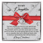 To My Daughter | Special Way | Love Knot Necklace (Yellow & White Gold Variants)
