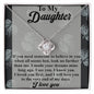 To My Daughter | My Days | Love Knot Necklace