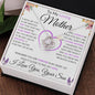 To My Loving Mother | Love Knot Necklace | Love Your Son (or Daughter) - The Sweetest Gift