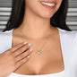 To My Daughter | Smile On Your Face | Love Knot Necklace