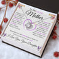 To My Loving Mother | Love Knot Necklace | Love Your Daughter - The Sweetest Gift