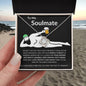 To My Soulmate | Love Knot Necklace | I A-ore you | Adult Version!