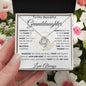To My Beautiful Granddaughter | Always Keep Me In Your Heart | Love Knot Necklace